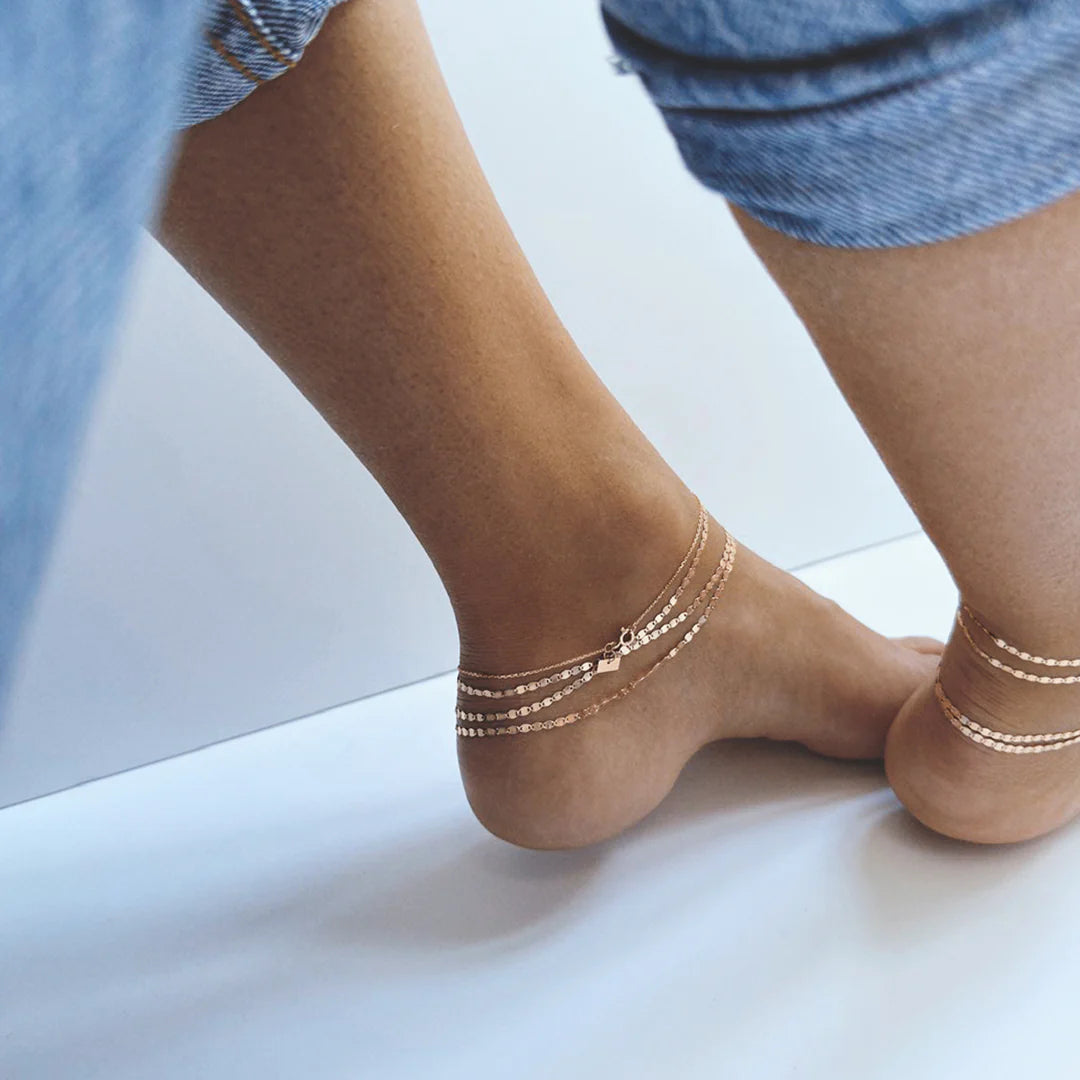 Skin Tattoo Ankle bracelet