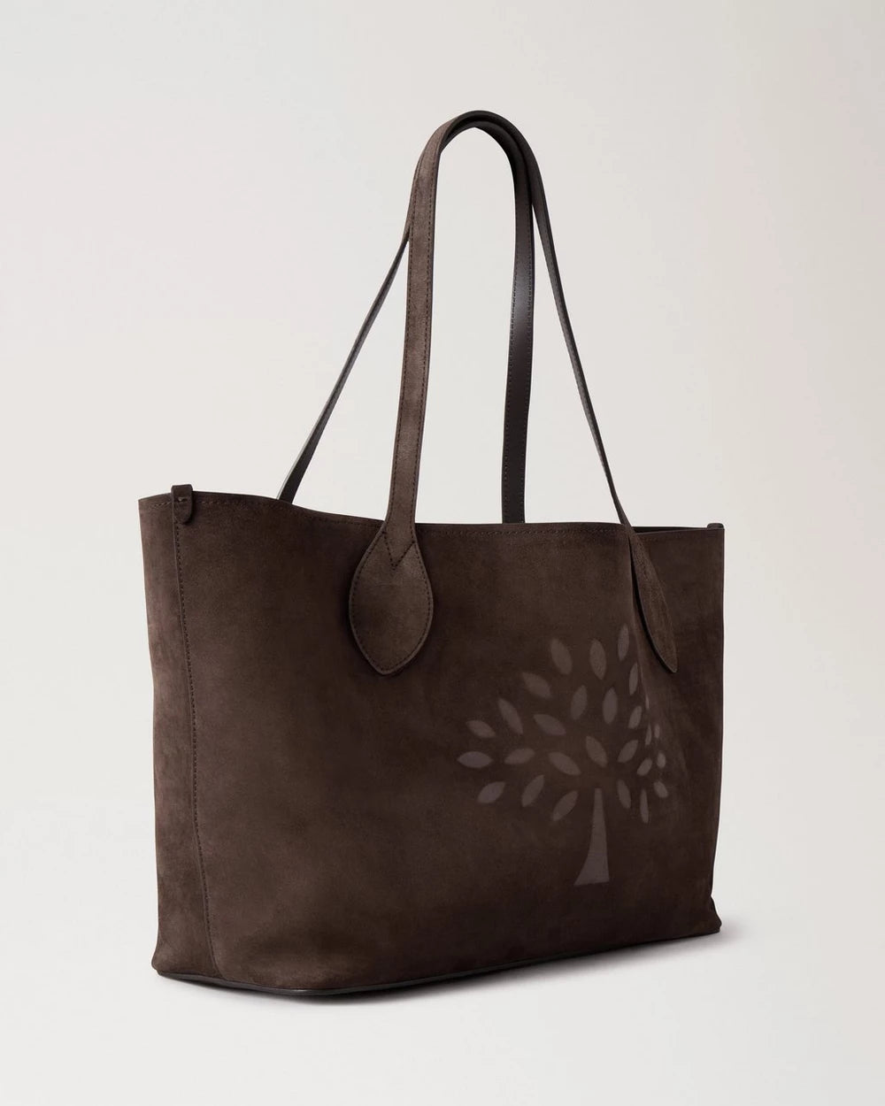 Suede Tree Tote