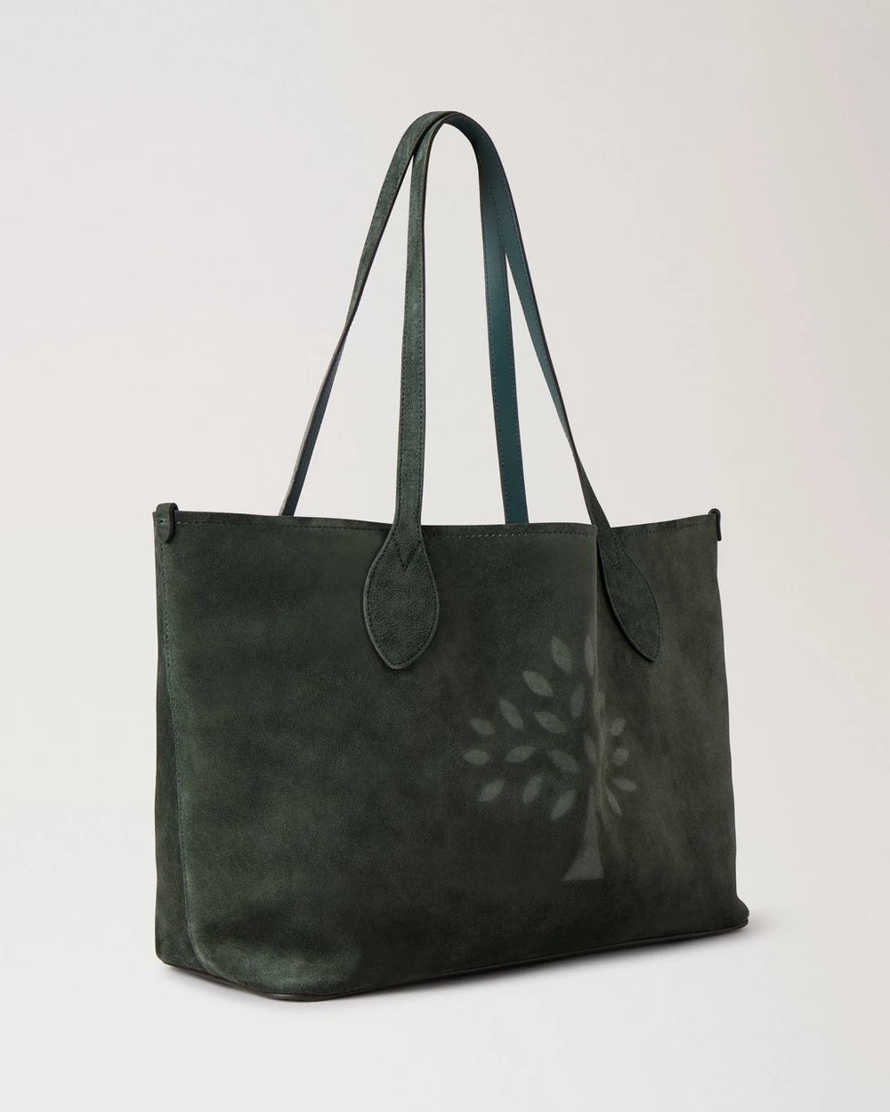 Suede Tree Tote