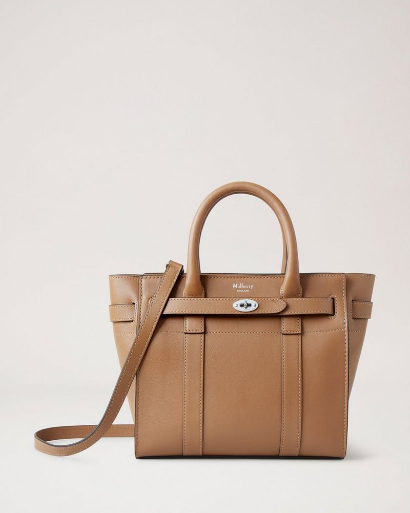 Bayswater Mulberry Silky Calf Leather Mini Zipped Bayswater