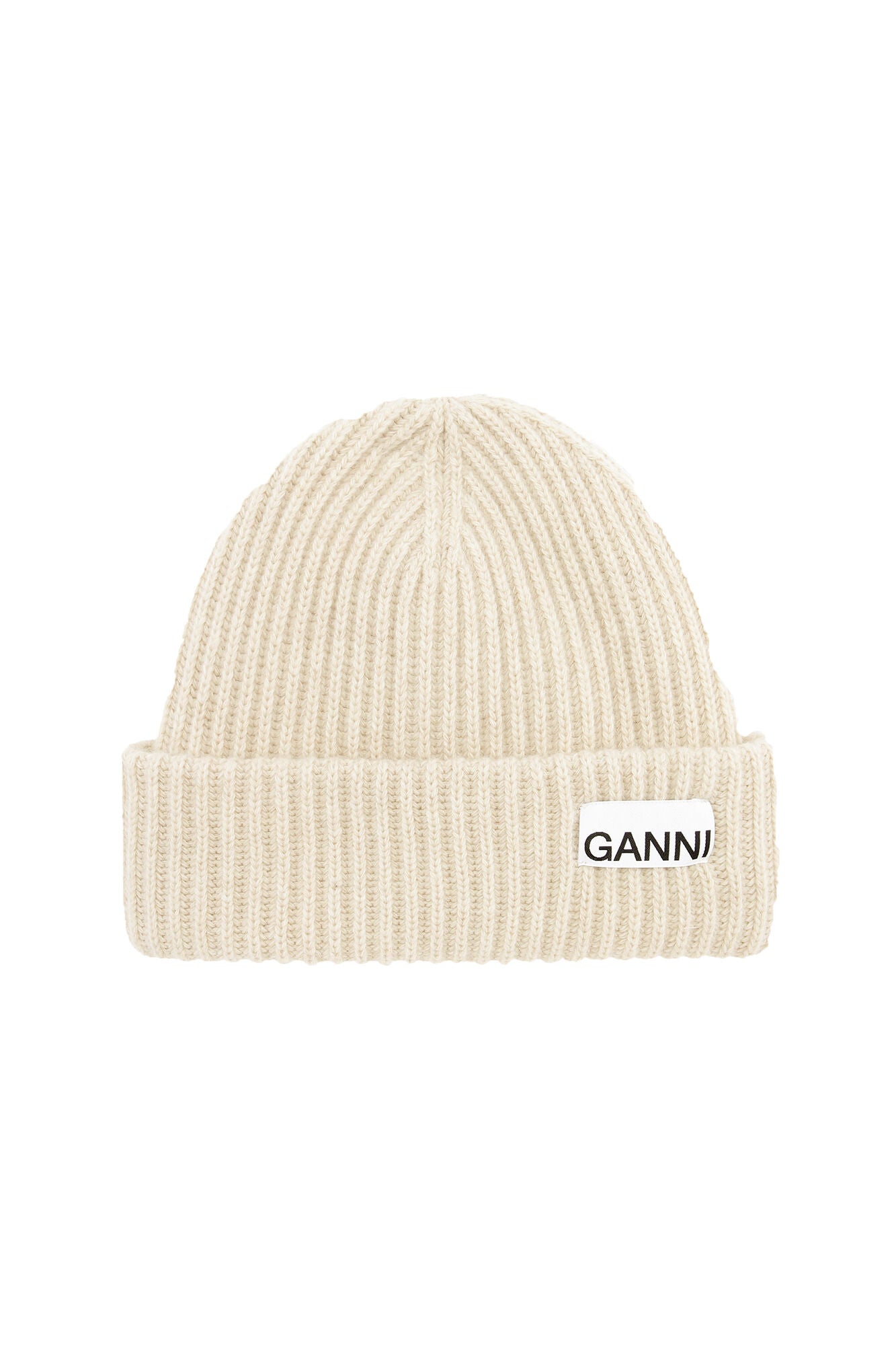 Ganni Oversized Wool Beanie